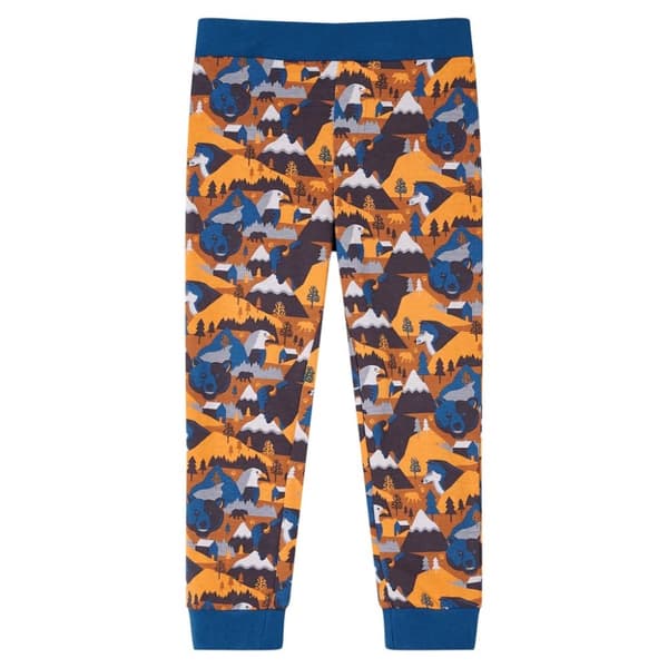 Pyjamas til børn str. 104 cognacfarvet
