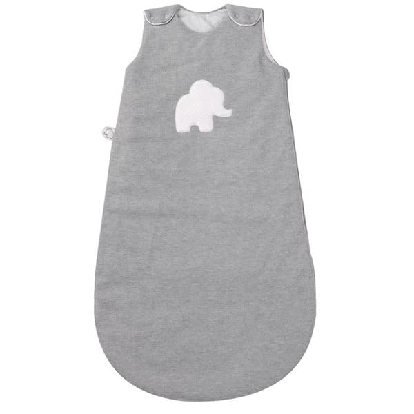 NATTOU Tembo sovsäck - 90 x 50 cm - 6 till 24 månader - Bomull och polyester - Grå