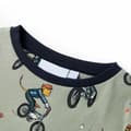 Miniatyrbild 7 av 11: Barnpyjamas med korta ärmar ljus khaki 104 -  Nattkläder för barn