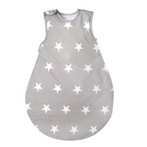 ROBA Baby sovsäck "Little Stars" - Olika storlekar - året runt - Grå/vit