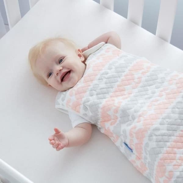 THE GRO COMPANY Grobag Baby Sleep Bag - Jacquard Blushing Tulips - TOG 2,5 - 18-36 månader