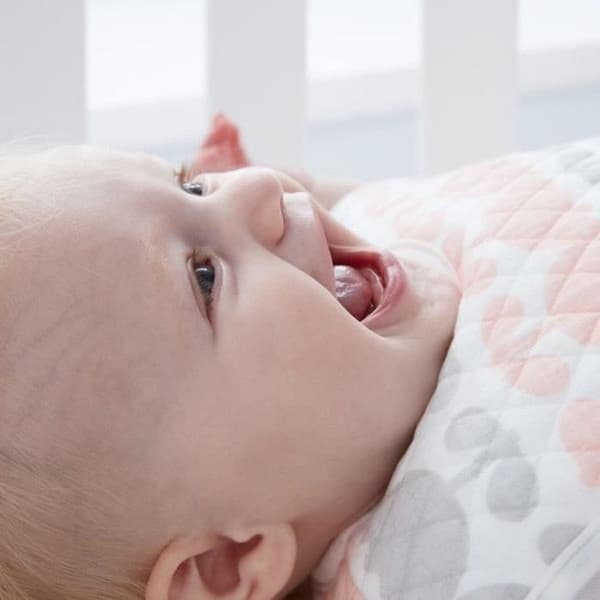 THE GRO COMPANY Grobag Baby Sleep Bag - Jacquard Blushing Tulips - TOG 2,5 - 18-36 månader