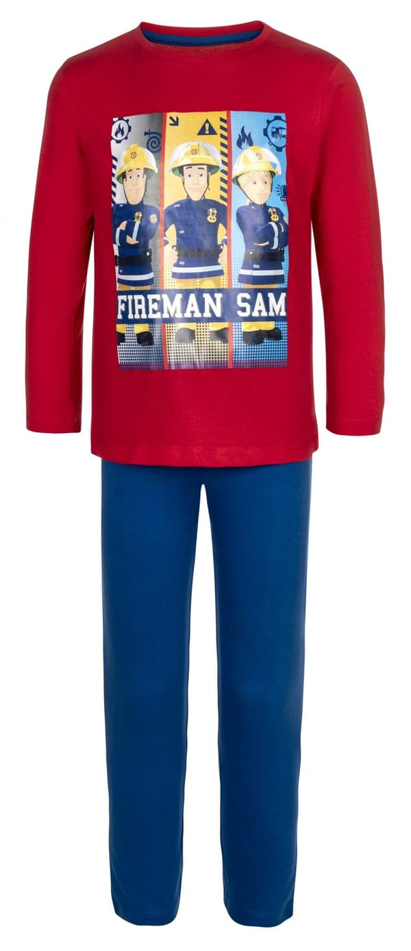 Brandman Sam Pyjamas för Barn 122/128 cm