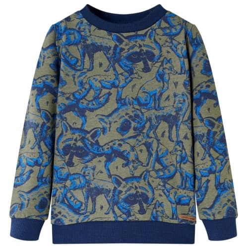 Tröja för barn khaki 116