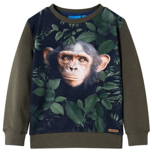 Barntröja khaki 140