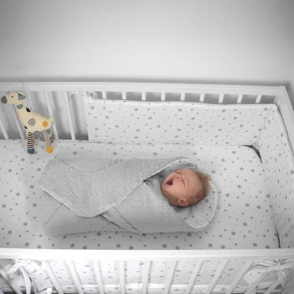 STELLA minky swaddling filt