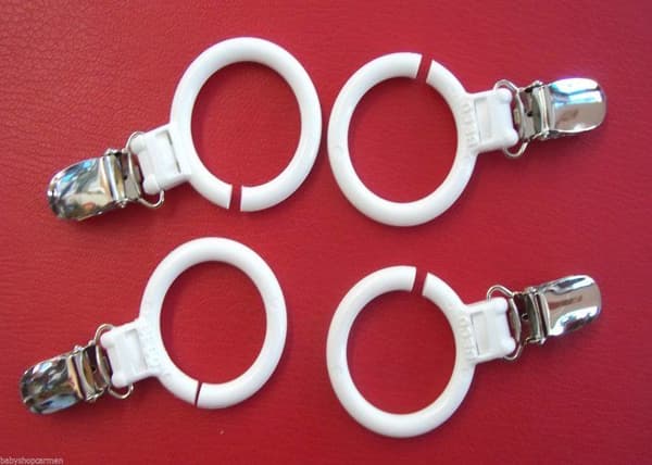 Sovsäck - mysig - sovsäck Sunnybaby - 10179 - Set med 4 påslakanklämmor