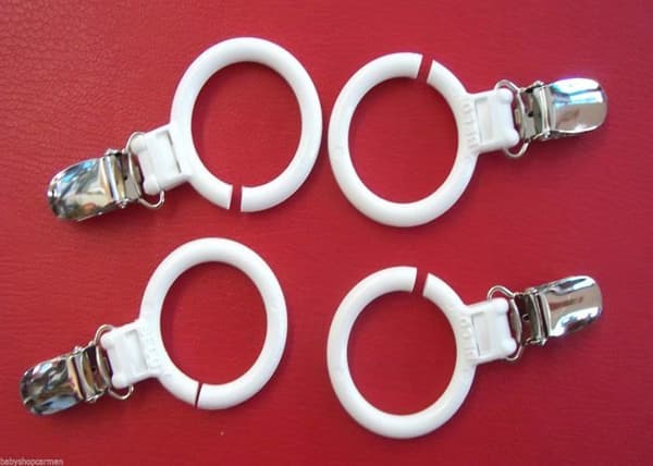Sovsäck - mysig - sovsäck Sunnybaby - 10179 - Set med 4 påslakanklämmor