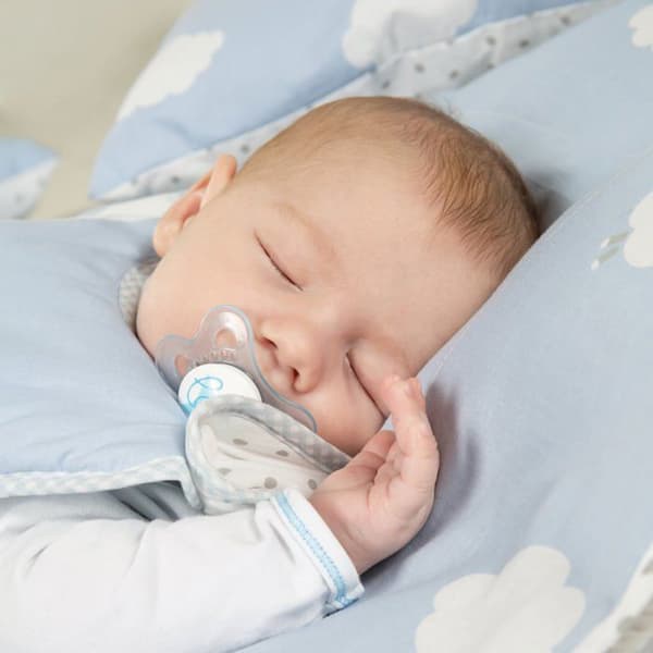 ROBA Kleine Wolke Babysovsäck - Olika storlekar - Året runt - Blå / Vit