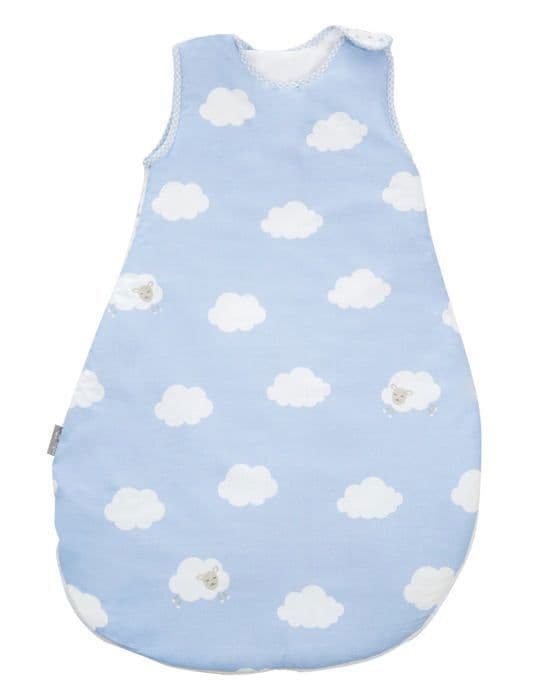 ROBA Kleine Wolke Babysovsäck - Olika storlekar - Året runt - Blå / Vit