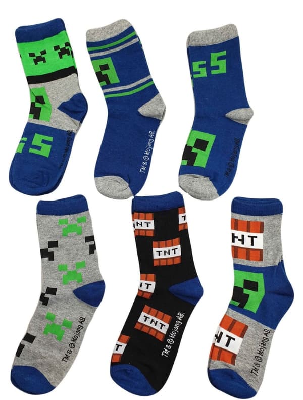 Minecraft strumpor 6-Pack 23/26