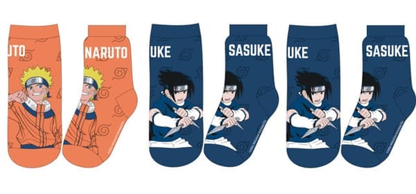 Naruto Barnstrumpor / Strumpor för Barn - 3-Pack 23/26