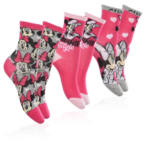 Mimmi Pigg Barnstrumpor / Strumpor för Barn - 3-Pack