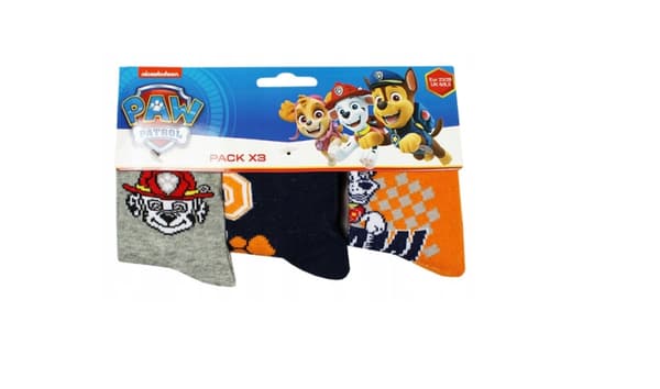 Paw Patrol Barnstrumpor / Strumpor för Barn - 3-Pack