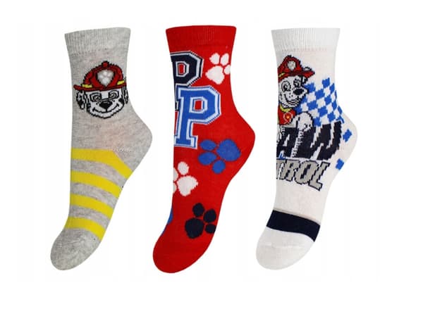 Paw Patrol Barnstrumpor / Strumpor för Barn - 3-Pack
