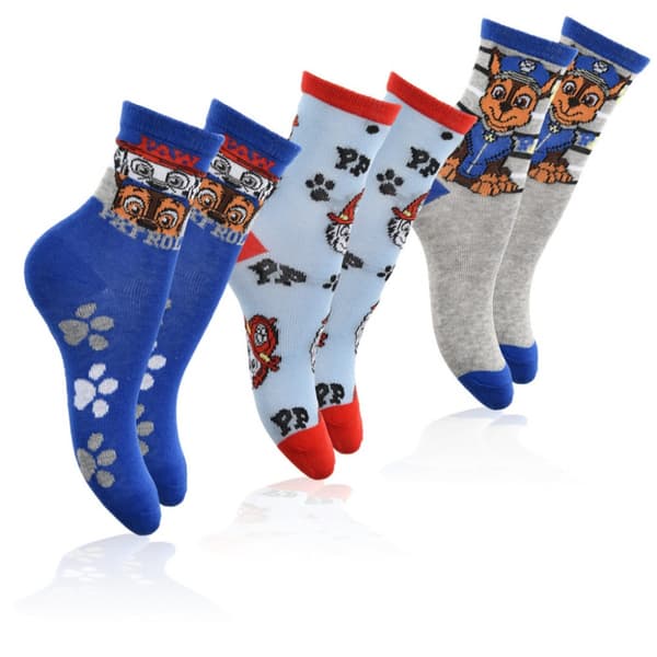 Paw Patrol Barnstrumpor / Strumpor för Barn - 3-Pack