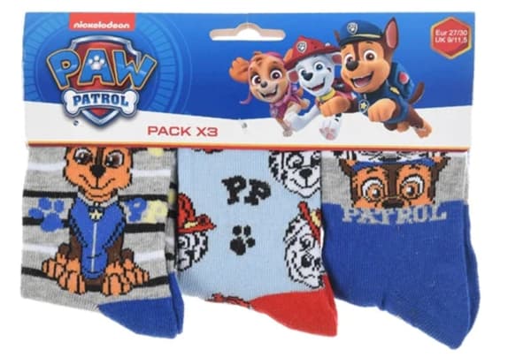 Paw Patrol Barnstrumpor / Strumpor för Barn - 3-Pack