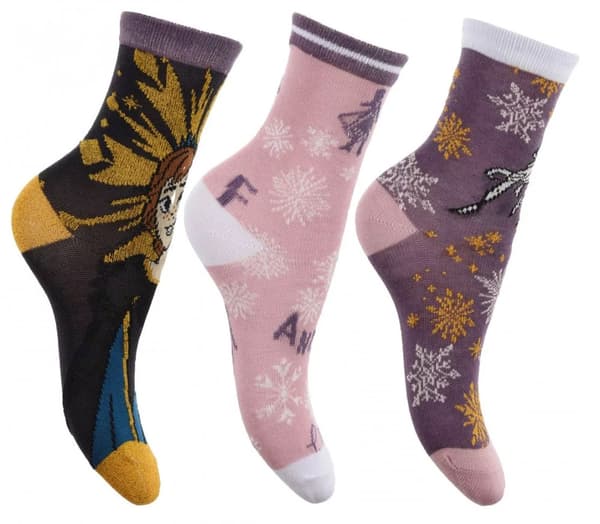 Frozen Barnstrumpor / Strumpor för Barn - 3-Pack 23/26