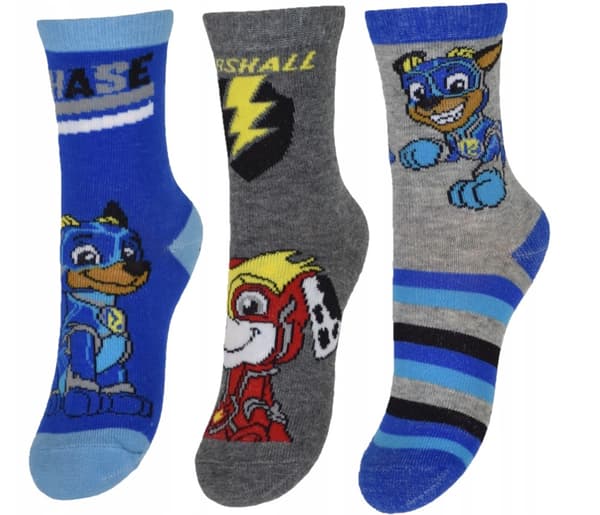 Paw Patrol Barnstrumpor / Strumpor för Barn - 3-Pack