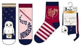 Harry Potter Barnstrumpor / Strumpor för Barn - 3-Pack