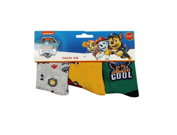 Paw Patrol Barnstrumpor / Strumpor för Barn - 3-Pack
