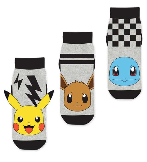 Pokemon Barnstrumpor / Strumpor för Barn - 3-Pack 23/26