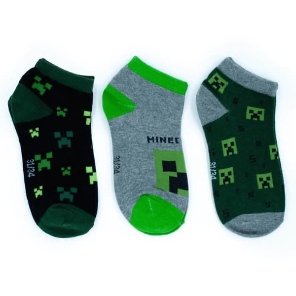 Minecraft Barnstrumpor / Strumpor för Barn - 3-Pack