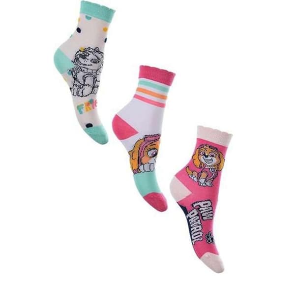 Paw Patrol Barnstrumpor / Strumpor för Barn - 3-Pack