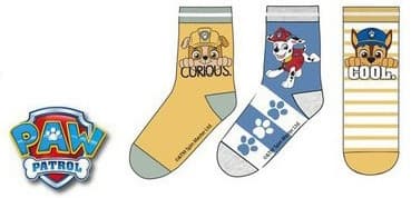 Paw Patrol Barnstrumpor / Strumpor för Barn - 3-Pack