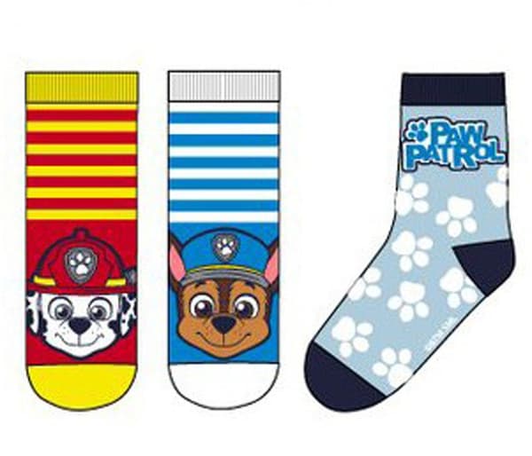 Paw Patrol Barnstrumpor / Strumpor för Barn - 3-Pack