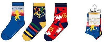 Harry Potter Barnstrumpor / Strumpor för Barn - 3-Pack