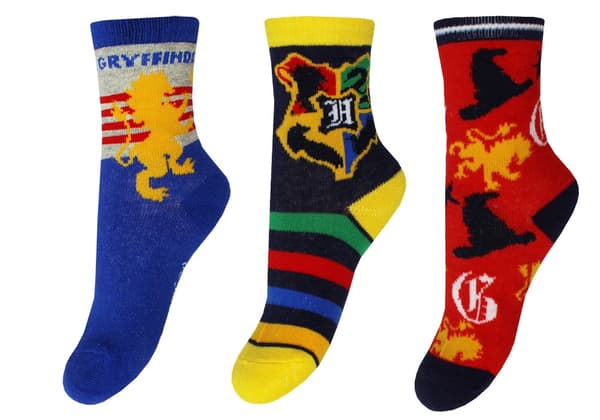 Harry Potter Barnstrumpor / Strumpor för Barn - 3-Pack 23/26