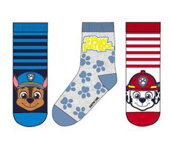 Paw Patrol Barnstrumpor / Strumpor för Barn - 3-Pack