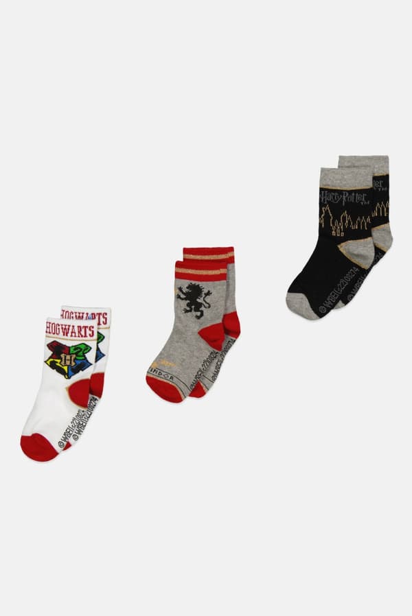 Harry Potter Barnstrumpor / Strumpor för Barn - 3-Pack
