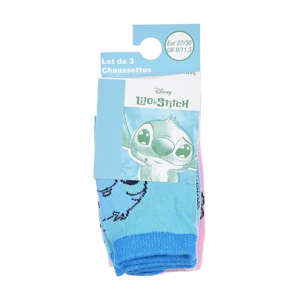 Lilo & Stitch Barnstrumpor / Strumpor för Barn - 3-Pack
