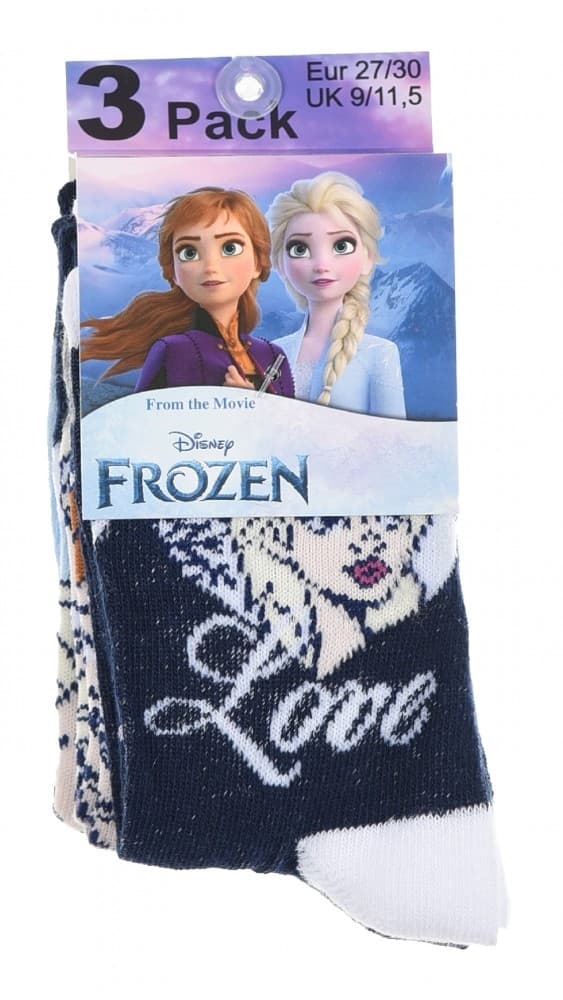 Frozen Barnstrumpor / Strumpor för Barn - 3-Pack