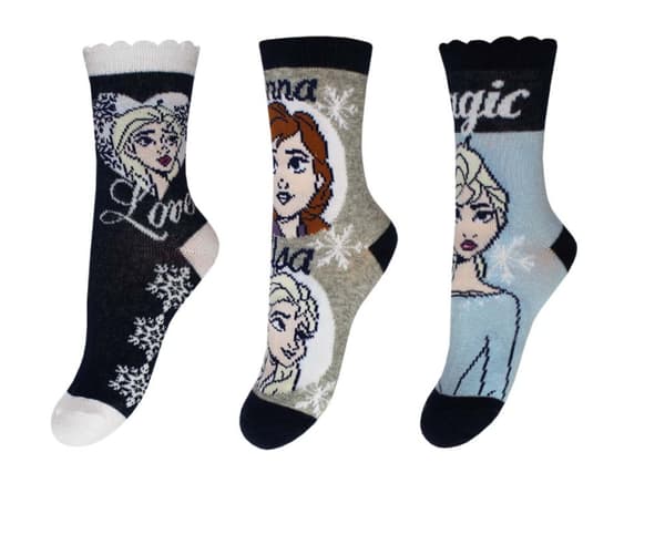 Frozen Barnstrumpor / Strumpor för Barn - 3-Pack