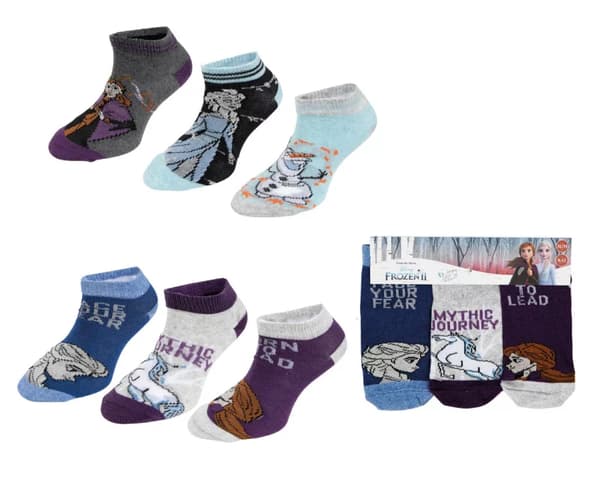 Disney Frost  strumpor 6-Pack 23-34