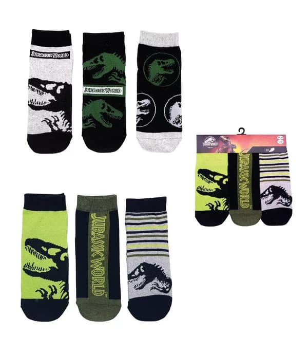 Jurassic Park  strumpor 6-Pack 23-34