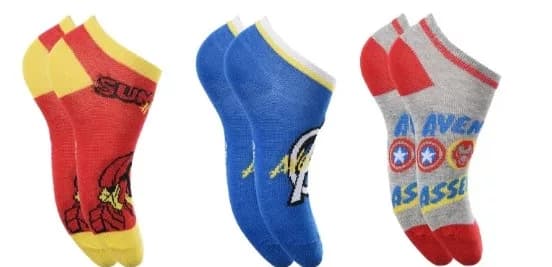 Avengers strumpor 6-Pack 23-34