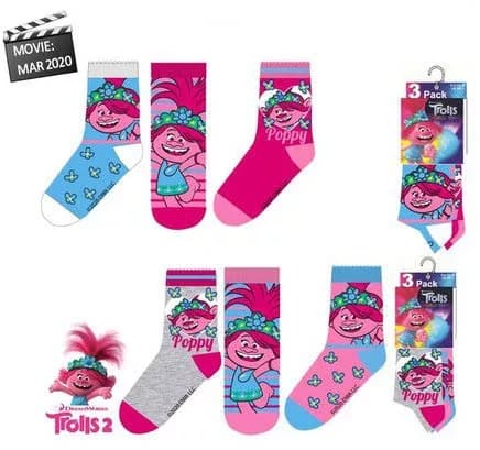 Trolls strumpor 6-Pack 23-34
