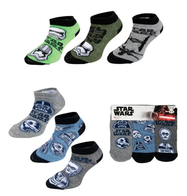 Star Wars strumpor 6-Pack 23-34 23/26