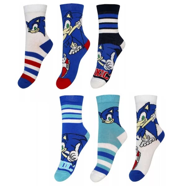 Sonic strumpor 6-Pack 23-34