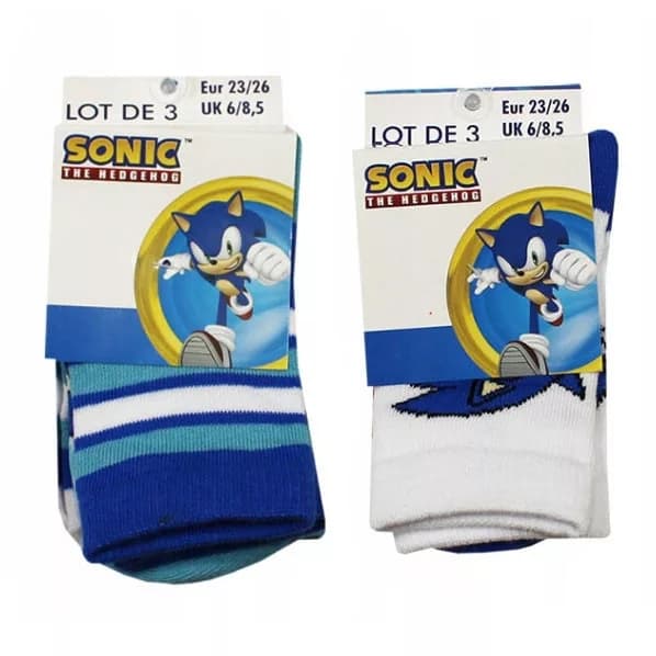Sonic strumpor 6-Pack 23-34