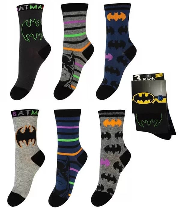 Batman strumpor 6-Pack 23-34