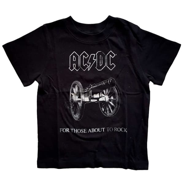 AC/DC Kids Toddler T-Shirt: About to Rock (2 Years)
