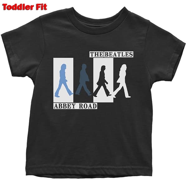 The Beatles Kids Toddler T-Shirt: Abbey Road Colours Crossing (2 Years)