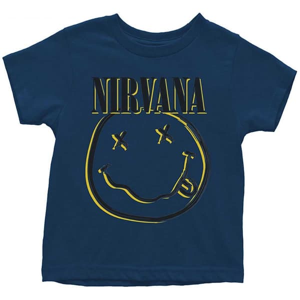Nirvana Kids Toddler T-Shirt: Inverse Smiley (18 Months)