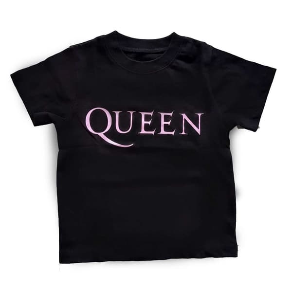 Queen Kids Toddler T-Shirt: Pink Logo (24 Months)