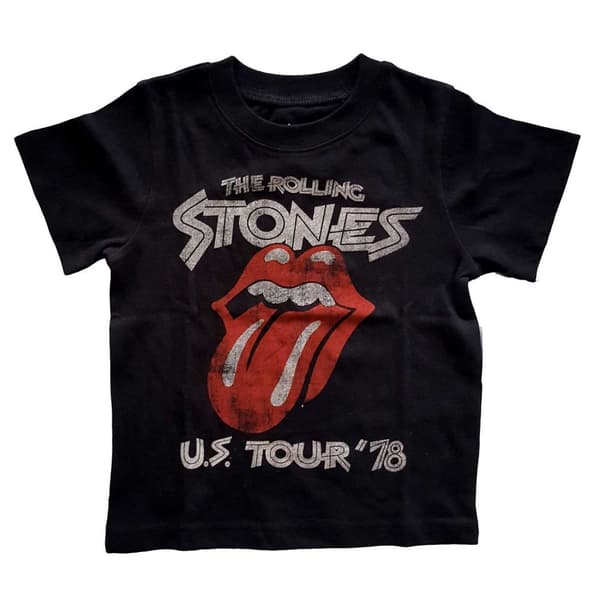 The Rolling Stones Kids Toddler T-Shirt: US Tour '78 (24 Months)